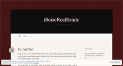Desktop Screenshot of iboiserealestate.wordpress.com