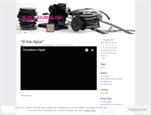 Tablet Screenshot of blastjournalism.wordpress.com
