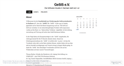 Desktop Screenshot of gesisev.wordpress.com