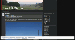 Desktop Screenshot of landfill.wordpress.com