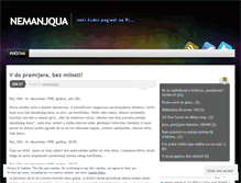 Tablet Screenshot of nemanjqua.wordpress.com