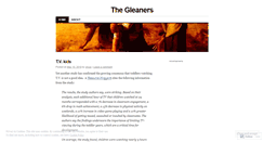 Desktop Screenshot of gleaners.wordpress.com