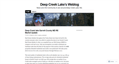 Desktop Screenshot of deepcreeklake.wordpress.com