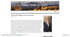 Desktop Screenshot of eldernallyinspain.wordpress.com