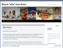 Tablet Screenshot of kikearias7.wordpress.com