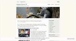 Desktop Screenshot of goingnuts.wordpress.com
