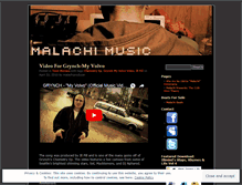 Tablet Screenshot of malachiproducer.wordpress.com