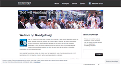 Desktop Screenshot of goedgelovig.wordpress.com