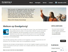 Tablet Screenshot of goedgelovig.wordpress.com