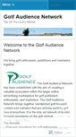 Mobile Screenshot of golfadnetwork.wordpress.com