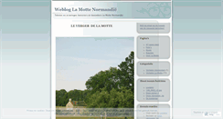 Desktop Screenshot of lamottenormandie.wordpress.com