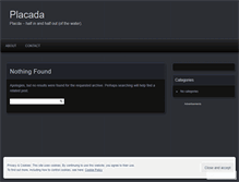 Tablet Screenshot of placada.wordpress.com