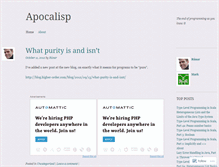 Tablet Screenshot of apocalisp.wordpress.com