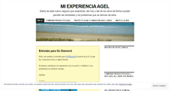 Desktop Screenshot of miexperienciaagel.wordpress.com