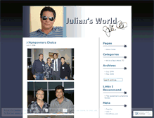 Tablet Screenshot of julianexclusa.wordpress.com