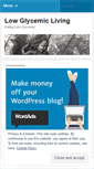 Mobile Screenshot of lowglycemicrecipes.wordpress.com