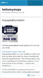 Mobile Screenshot of hellomymaza.wordpress.com