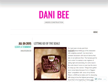Tablet Screenshot of danibee10.wordpress.com