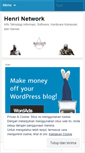 Mobile Screenshot of henrinetwork.wordpress.com
