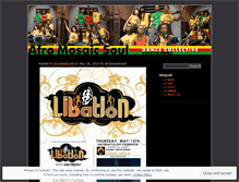 Tablet Screenshot of afromosaicsoul.wordpress.com