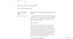Desktop Screenshot of davidchee85.wordpress.com