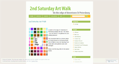 Desktop Screenshot of downtownstpeteartwalk.wordpress.com