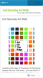 Mobile Screenshot of downtownstpeteartwalk.wordpress.com