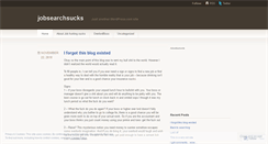 Desktop Screenshot of jobsearchsucks.wordpress.com