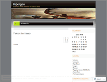 Tablet Screenshot of hipergeo.wordpress.com