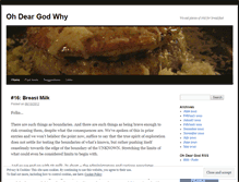 Tablet Screenshot of ohdeargodwhy.wordpress.com