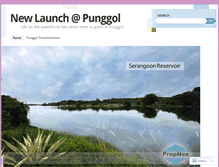 Tablet Screenshot of newlaunchpunggol.wordpress.com
