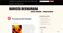 Desktop Screenshot of desvairadabaricea.wordpress.com