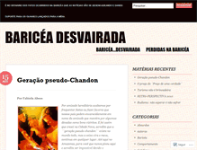 Tablet Screenshot of desvairadabaricea.wordpress.com