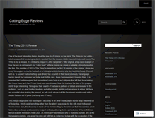 Tablet Screenshot of cuttsreviews.wordpress.com