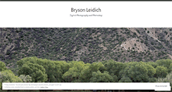 Desktop Screenshot of brysonleidich.wordpress.com