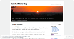 Desktop Screenshot of markhmiller.wordpress.com