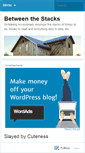 Mobile Screenshot of betweenthestacks.wordpress.com