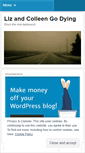 Mobile Screenshot of lizandcolleengodying.wordpress.com