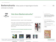 Tablet Screenshot of boekemakranka.wordpress.com