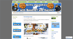 Desktop Screenshot of cpcookies.wordpress.com