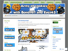 Tablet Screenshot of cpcookies.wordpress.com