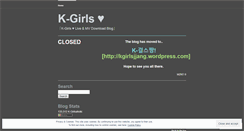 Desktop Screenshot of kgirls.wordpress.com