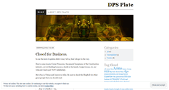 Desktop Screenshot of dpsplate.wordpress.com