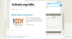 Desktop Screenshot of ged10.wordpress.com