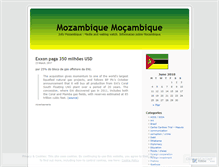 Tablet Screenshot of informozambique.wordpress.com