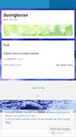 Mobile Screenshot of duongtuvan.wordpress.com
