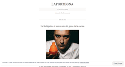 Desktop Screenshot of laportegna.wordpress.com