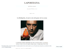 Tablet Screenshot of laportegna.wordpress.com