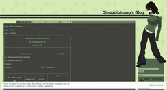 Desktop Screenshot of dimazcipinang.wordpress.com