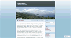 Desktop Screenshot of davidarrowood.wordpress.com